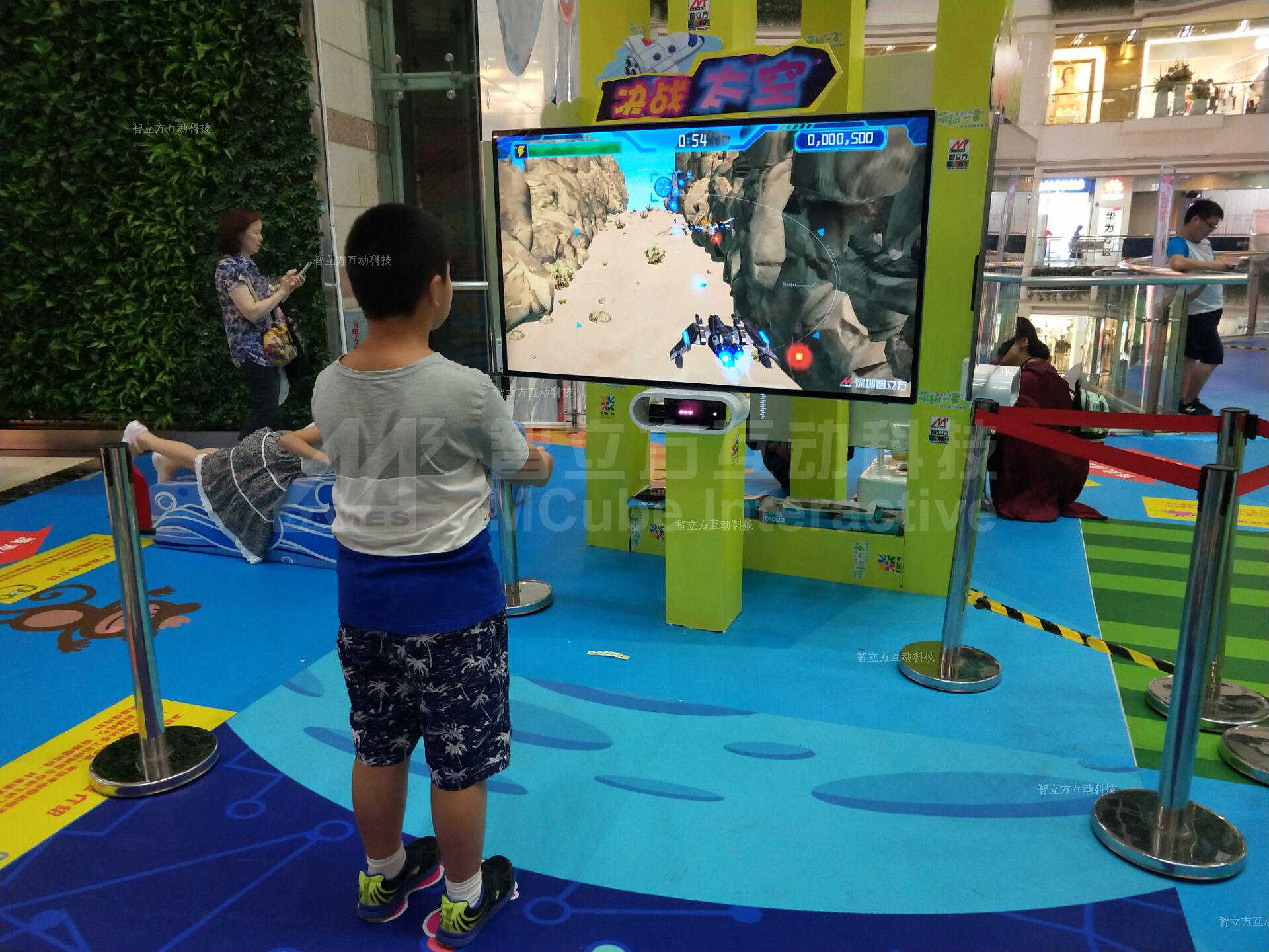 运动+游戏的全新儿童互动游戏项目？智立方体感互动运动